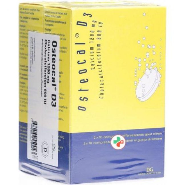Остеокал Д3 1200 / 800 40 диспергируемых таблеток