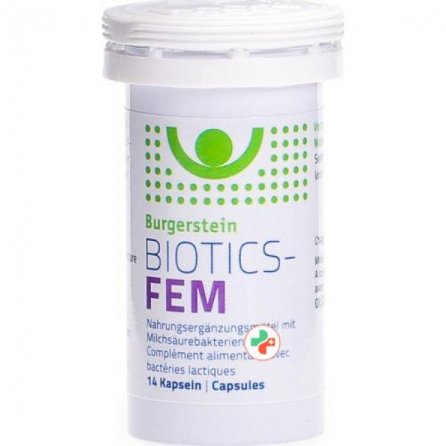 Burgerstein Biotics-Fem Kapseln 14 Stück