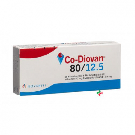 Ко-Диован 80/12,5 мг 28 таблеток покрытых оболочкой
