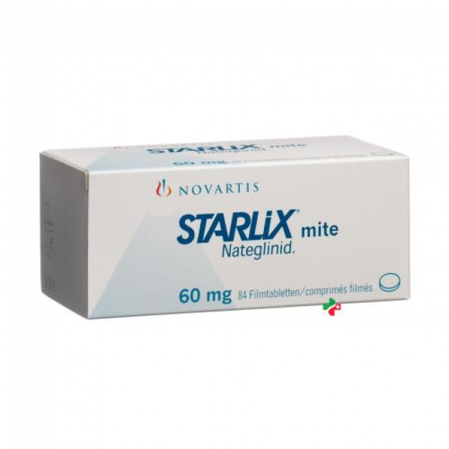 Starlix Mite 60 mg 84 filmtablets