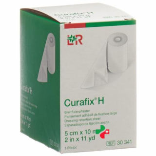 Curafix H фиксирующий пластырь Weiss 10мX5см рулон
