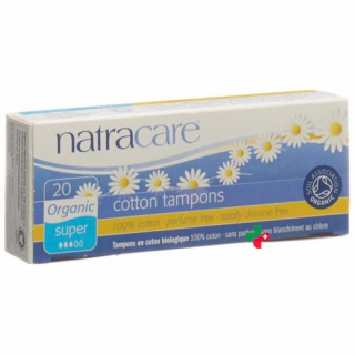 Natracare Tampons Super 20 штук