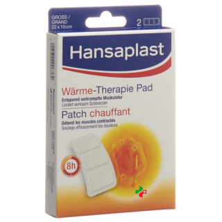 Hansaplast Warme Therapie Pad 22x10см Gross 2 штуки