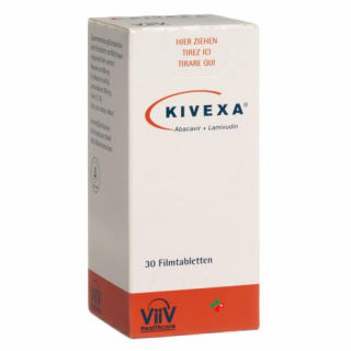Кивекса 600 мг / 300 мг 30 таблеток покрытых оболочкой