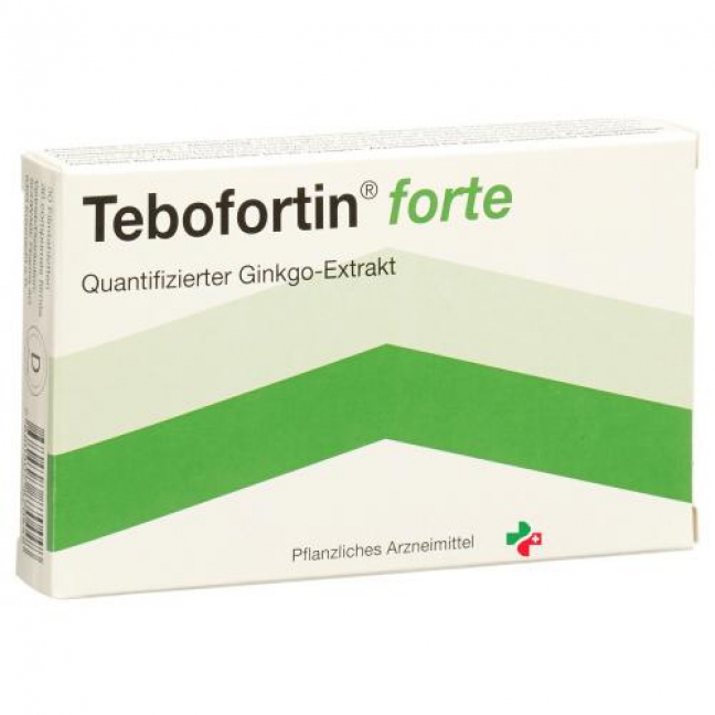 Тебофортин Форте 80 мг 30 таблеток покрытых оболочкой