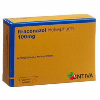 Итраконазол Хелвефарм 100 мг 15 капсул