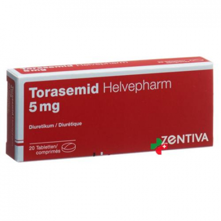 Торасемид Хелвефарм 5 мг 20 таблеток