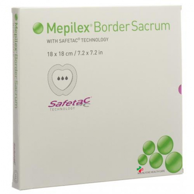Mepilex Border Schaumverband 18x18см Sacrum 5 штук