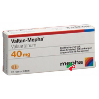 Валтан Мефа 40 мг 28 таблеток покрытых оболочкой 