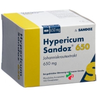 Гиперикум Сандоз 650 мг 100 таблеток покрытых оболочкой