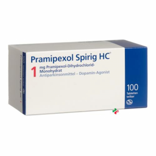 Прамипексол Спириг 1 мг 100 таблеток