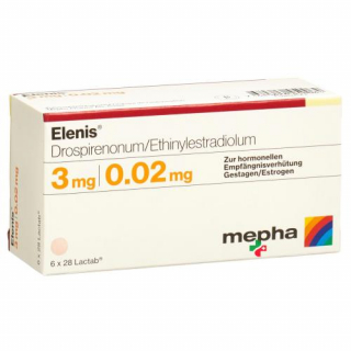 Эленис 6 х 28 таблеток покрытых оболочкой