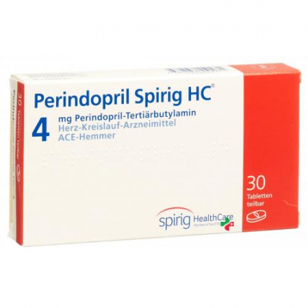 Периндоприл Спириг 4 мг 30 таблеток