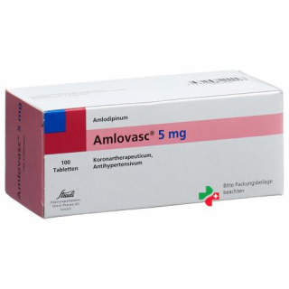 Амловаск 5 мг 100 таблеток