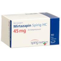 Миртазапин Спириг 45 мг 100 таблеток покрытых оболочкой 