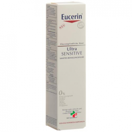 Eucerin Ultra Sensitive Sanftes Reinigungsfluid 100мл