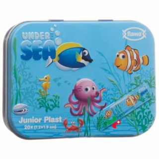 Flawa Junior Plast Under The Sea Box 20 штук