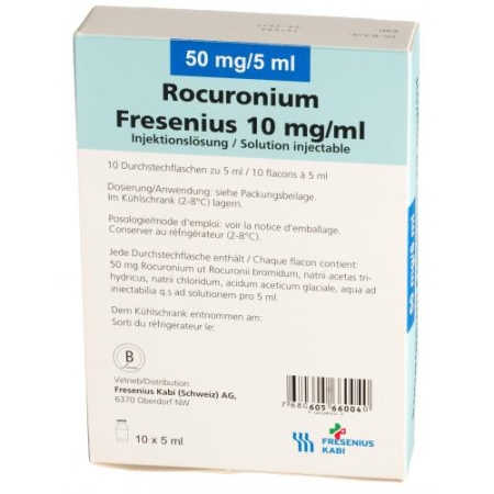 ROCURONIUM FRESENI 50MG/5ML KK