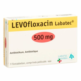 Левофлоксацин Лабатек 500 мг 7 таблеток покрытых оболочкой