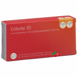 Эрлибелль 30 21 таблетка покрытых оболочкой 
