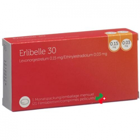 Эрлибелль 30 21 таблетка покрытых оболочкой 