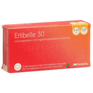 Эрлибелль 30 3x21 таблетке покрытых оболочкой 