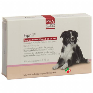 Fipnil Spot-on Ad Us. Vet. раствор Hunde L 3 X 2.68 м