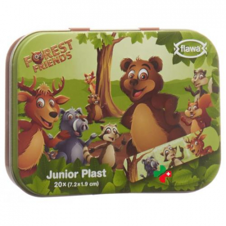 Flawa Junior Plast Forest Friends 20 штук