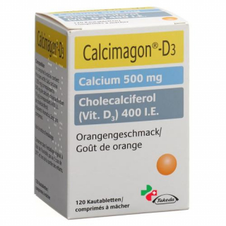 Кальцимагон Д3 Апельсин 120 жевательных таблеток