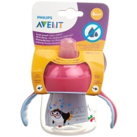 AVENT PHIL BECHER 200ML PINK