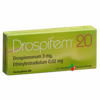 Дроспифем 20 21 таблетка покрытая оболочкой