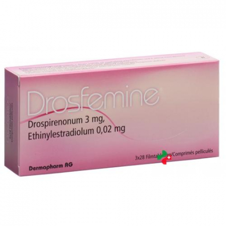 Дросфемин 3 x 28 таблеток покрытых оболочкой