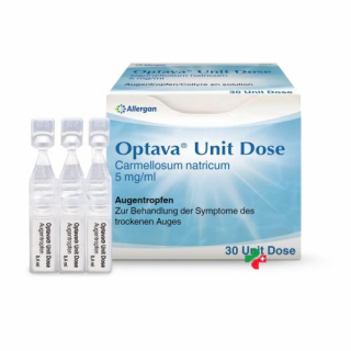 Оптава Монодоза глазные капли 5 мг/мл 30 монодоз по 0,4 мл
