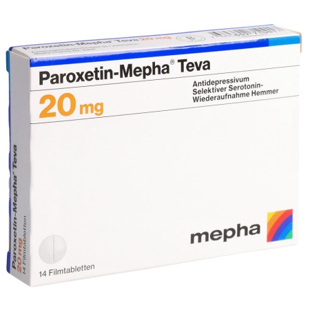 PAROXETIN Mepha Teva Filmtabl 20 mg