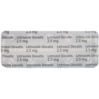 ЛЕТРОЗОЛ Деватис пленочные таблетки 2,5 мг