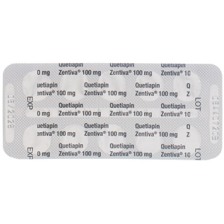 QUETIAPIN Zentiva Filmtabl 100 mg