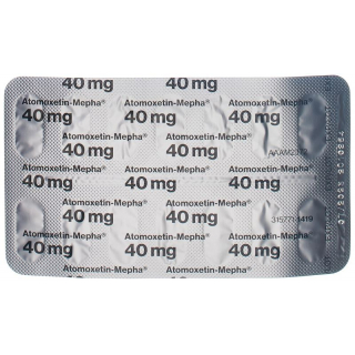 Атомоксетин Мефа 40 мг 28 капсул