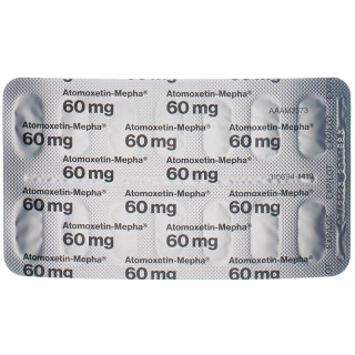 Атомоксетин Мефа 60 мг 28 капсул