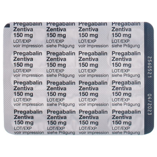PREGABALIN Zentiva Kaps 150 mg