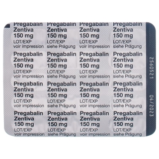 PREGABALIN Zentiva Kaps 150 mg PREGABALIN Zentiva Kaps 150 mg