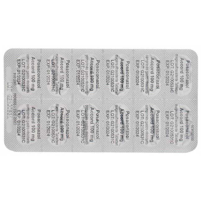 POSACONAZOL Accord Tabl 100 mg