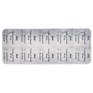 Prednison Streuli 50 mg 20 tablets