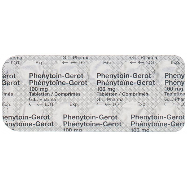Фенитоин Герот 100 мг 1000 таблеток