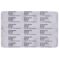 TELMISARTAN Zentiva Tabl 40 mg
