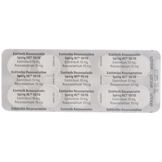Эзетимиб Розувастатин Спириг HC Filmtabl 10/10 мг 30 шт.