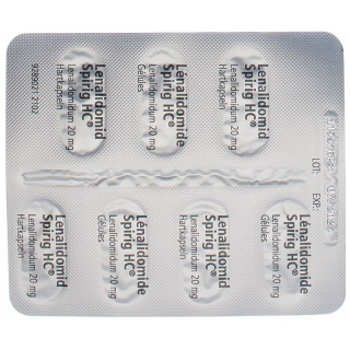 Леналидомид Спириг HC Капс 20 мг 21 шт.