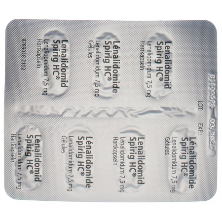 Леналидомид Спириг HC Капс 7,5 мг 21 шт.