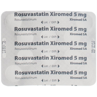 РОСУВАСТАТИН Ксиромед пленочные таблетки 5 мг