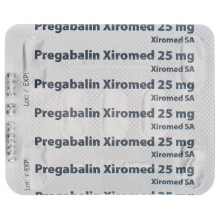 PREGABALIN Xiromed Kaps 25 mg