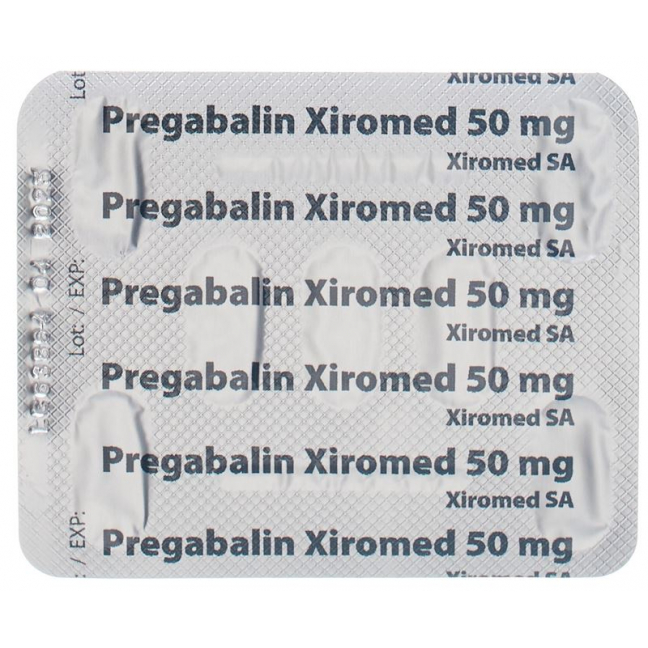 PREGABALIN Xiromed Kaps 50 mg